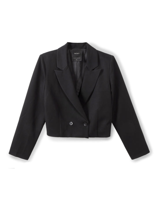 Double-breasted Cropped Jacket