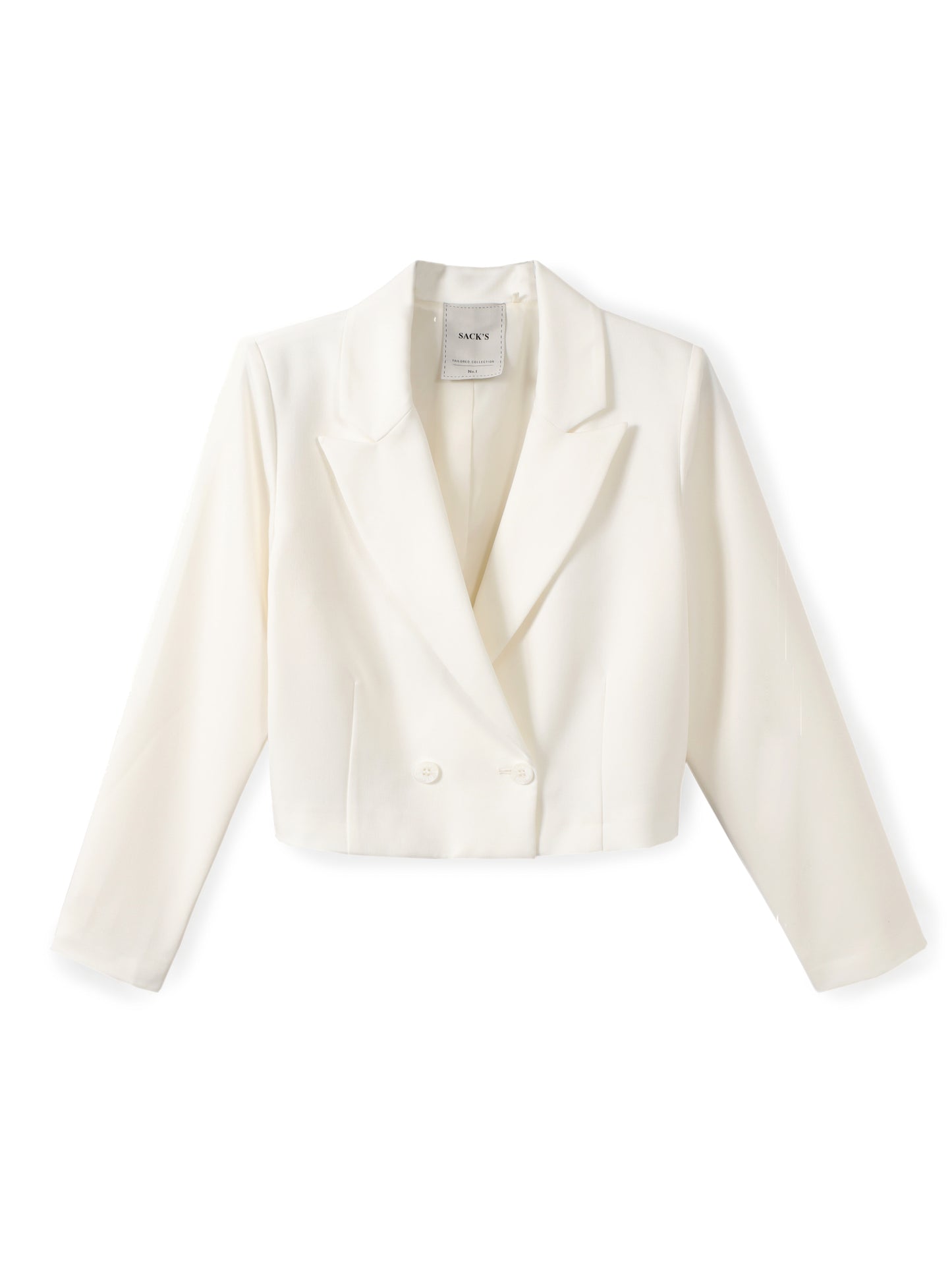 Double-breasted Cropped Jacket