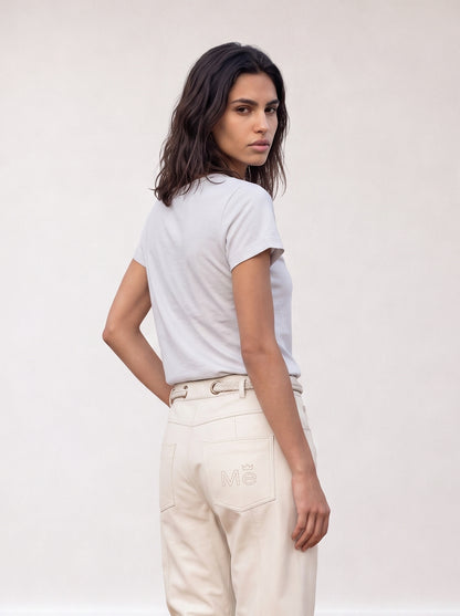 Nikki Jersey Short-Sleeve Top