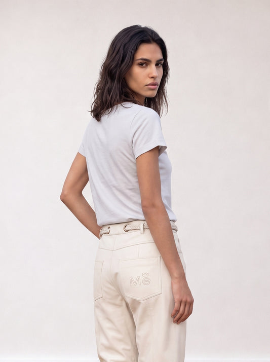 Nikki Jersey Short-Sleeve Top