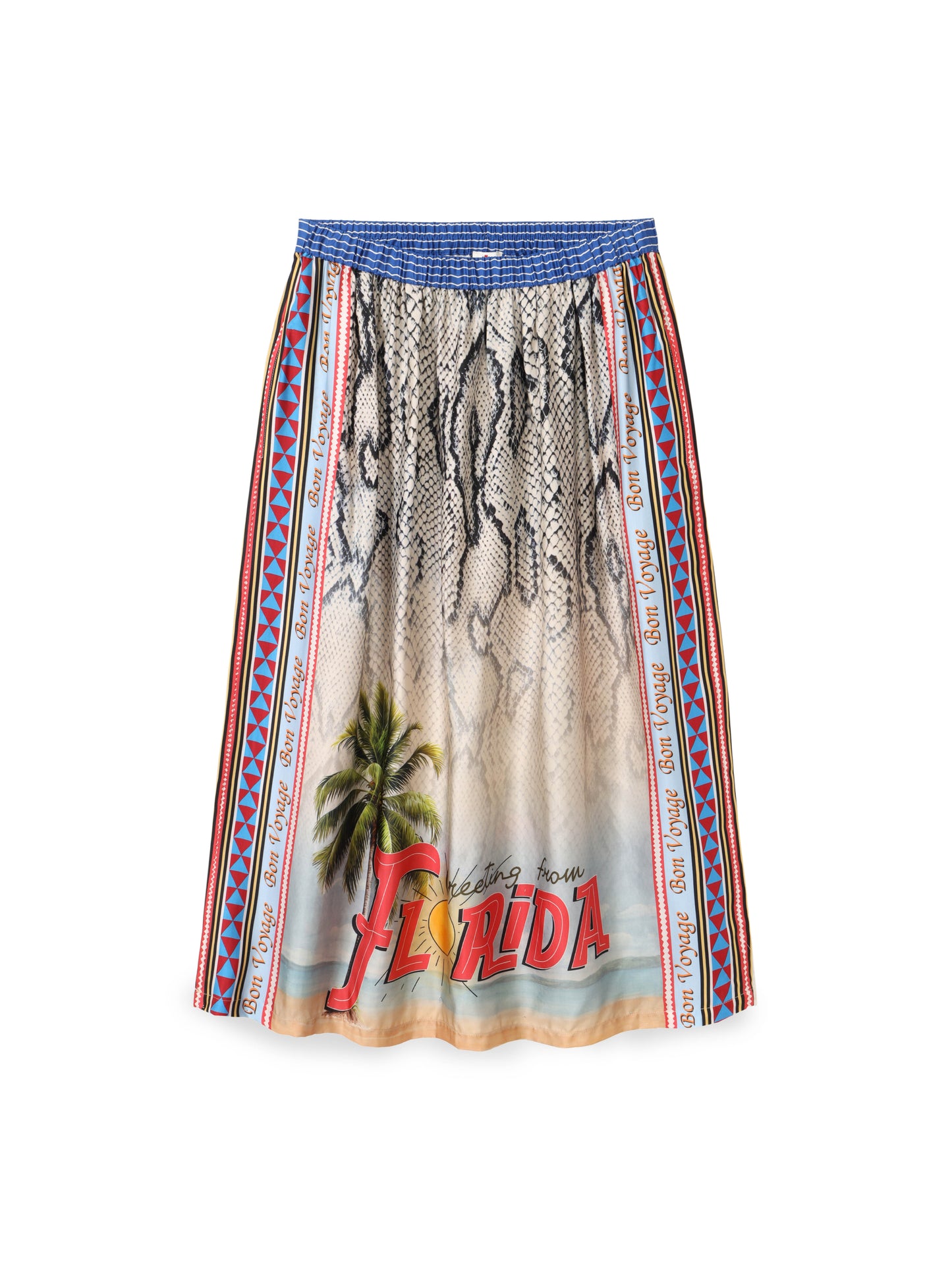 Vanessa Printed Midi Skirt