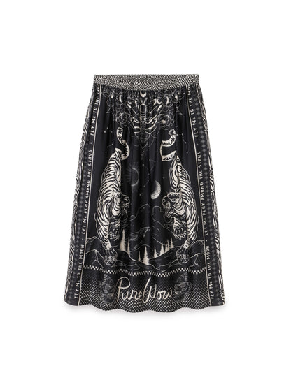 Vanessa Printed Midi Skirt