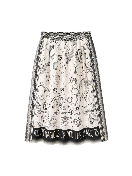 Vanessa Printed Midi Skirt