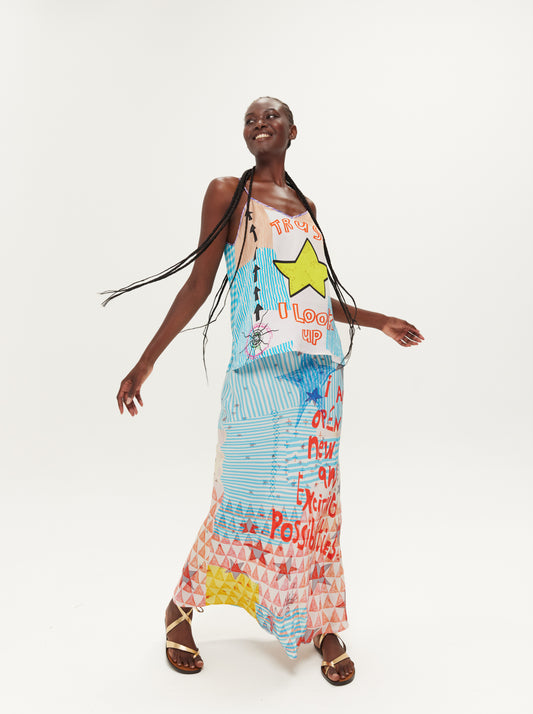 בלייקי חצאית סליפ