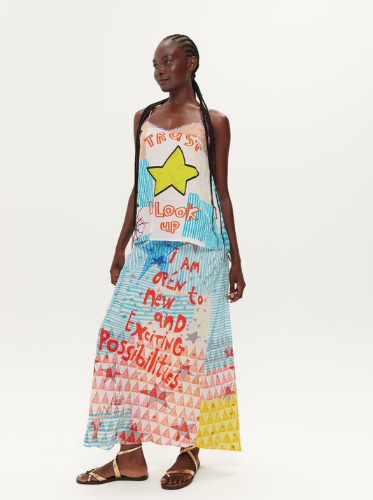 בלייקי חצאית סליפ