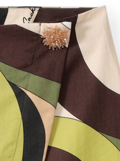 חצאית מיני דפוס פוצ'י