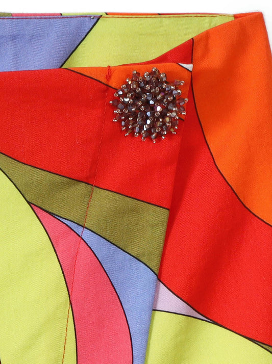 חצאית מיני דפוס פוצ'י