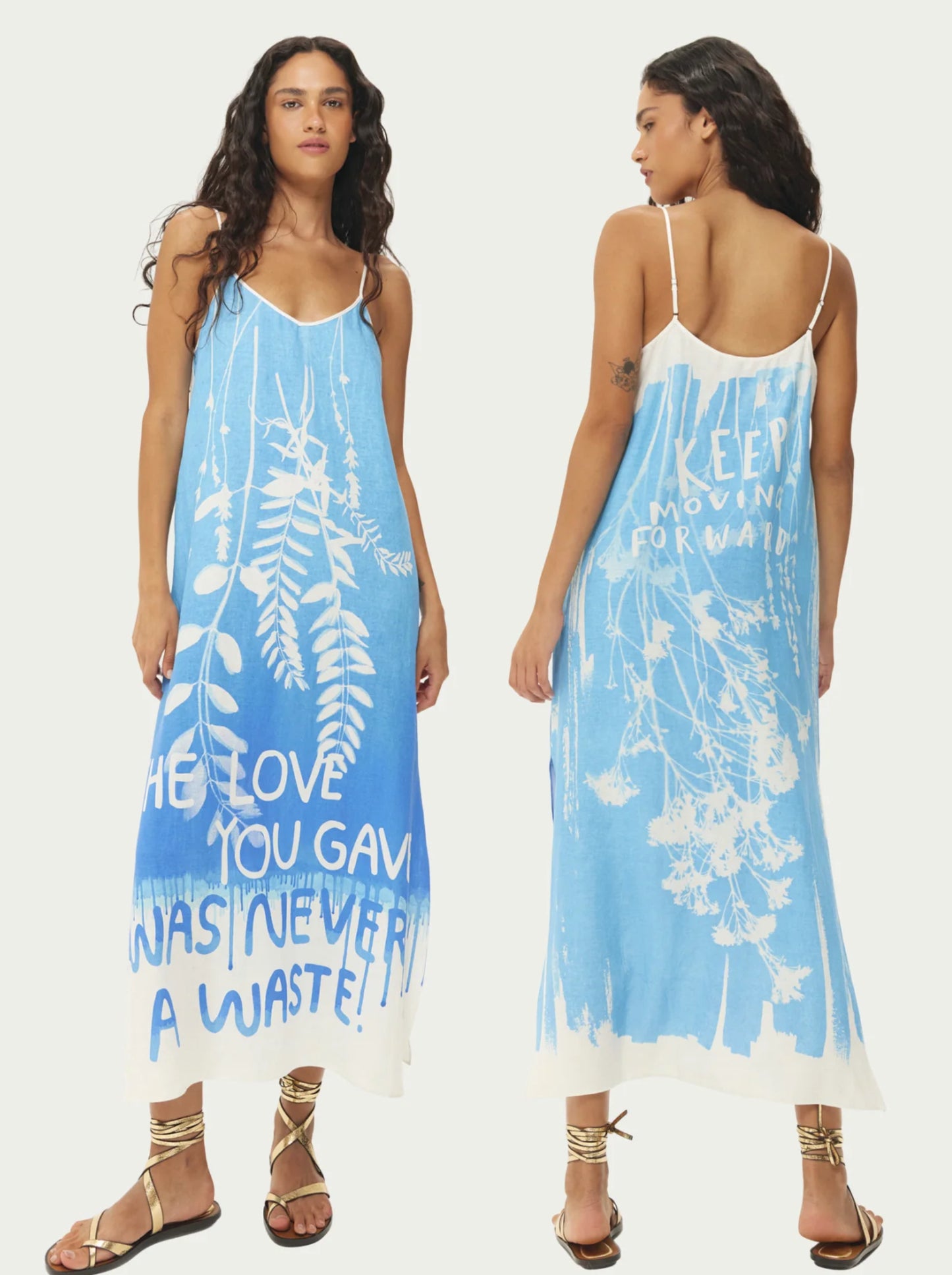 Olivia Linen Camisole Dress