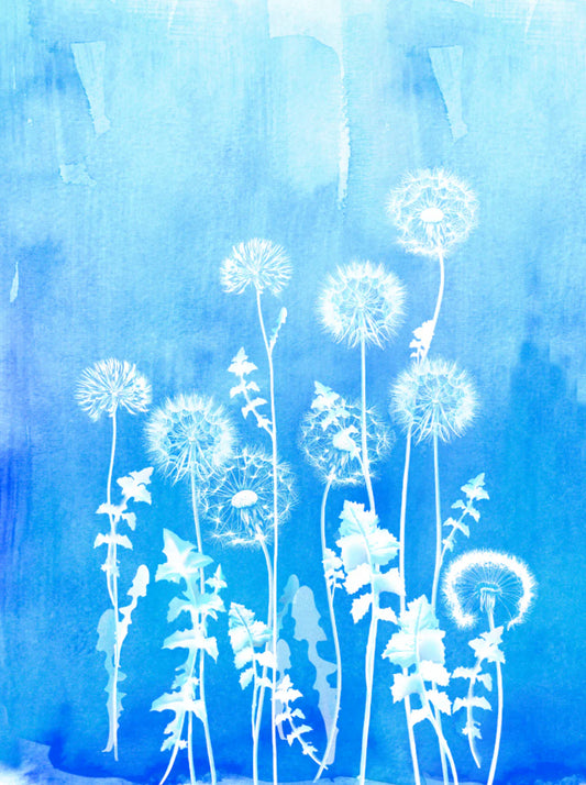 אולביה שמלת פשתן מודפסת