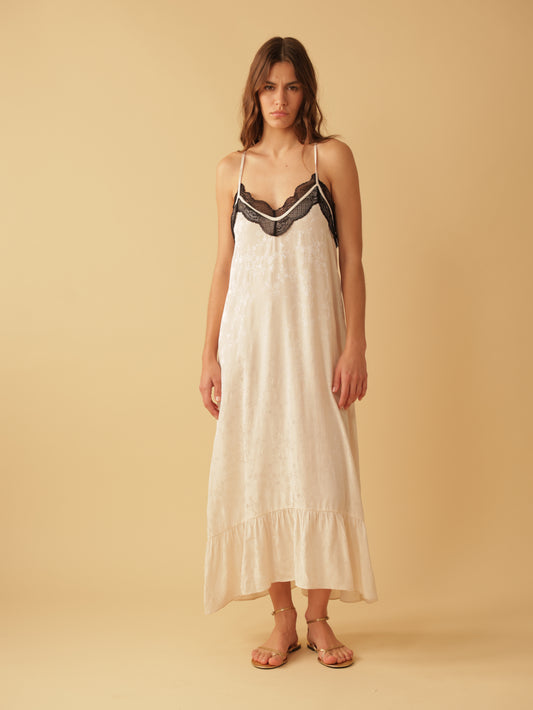 Spaghetti Strap Long Dress