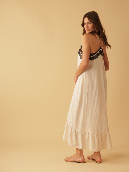 Spaghetti Strap Long Dress