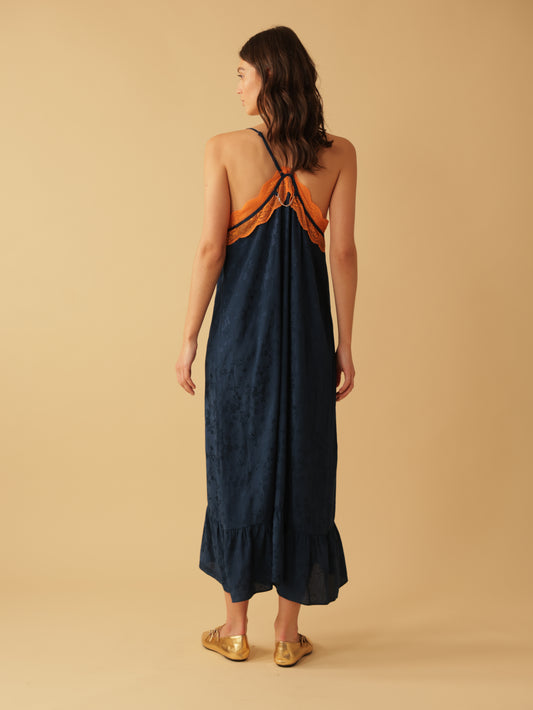 Spaghetti Strap Long Dress