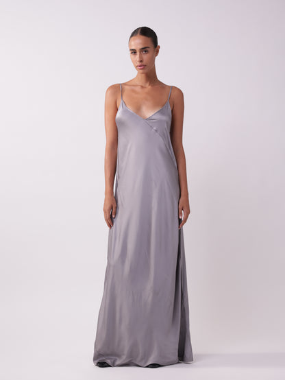 Satin Tank Top Dress