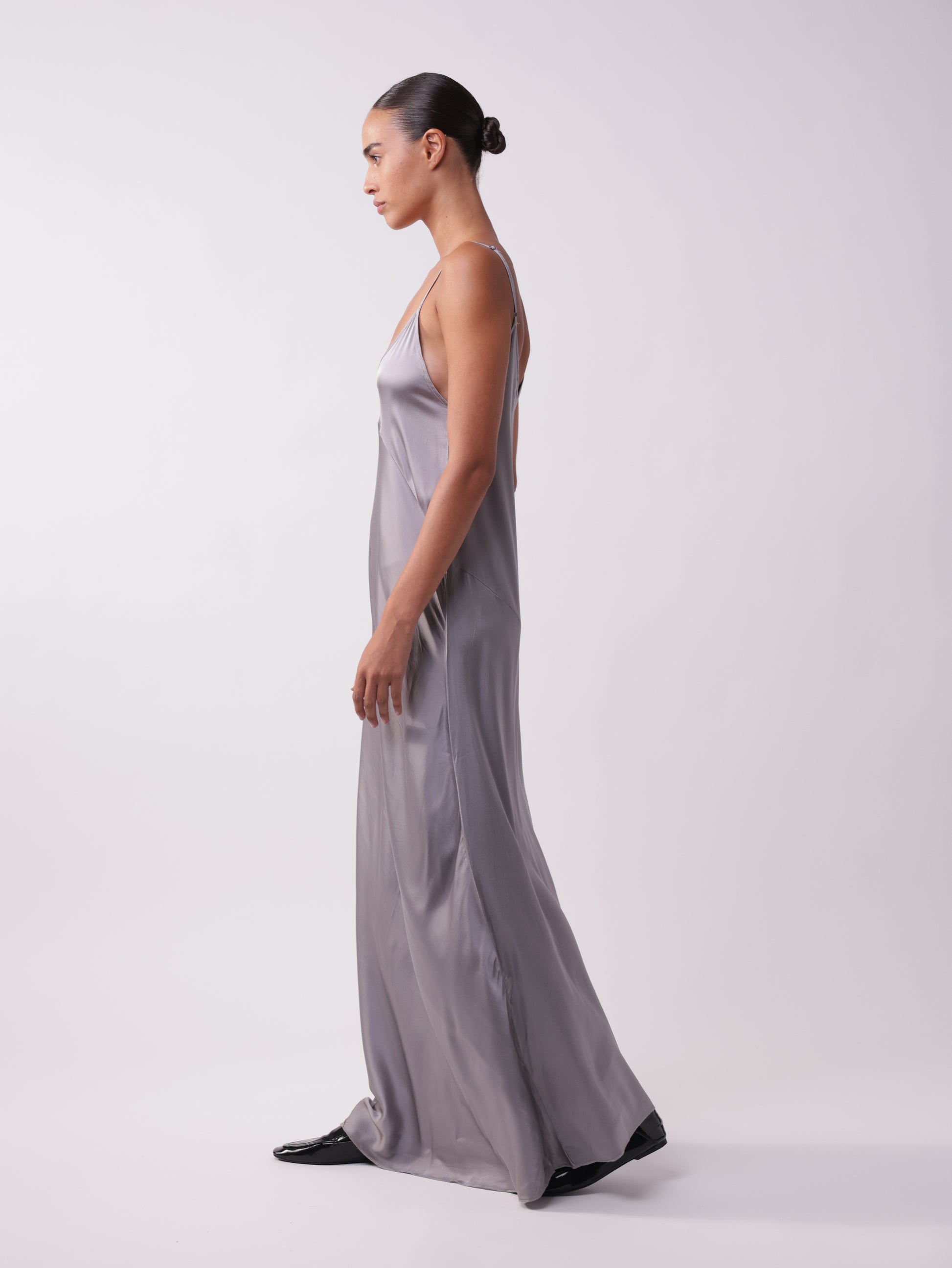 satin tank top dress Satin Tank Maxi Dress