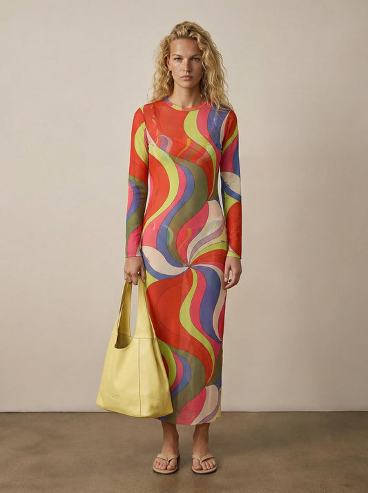 שמלת מאש פוצ'י צמודה