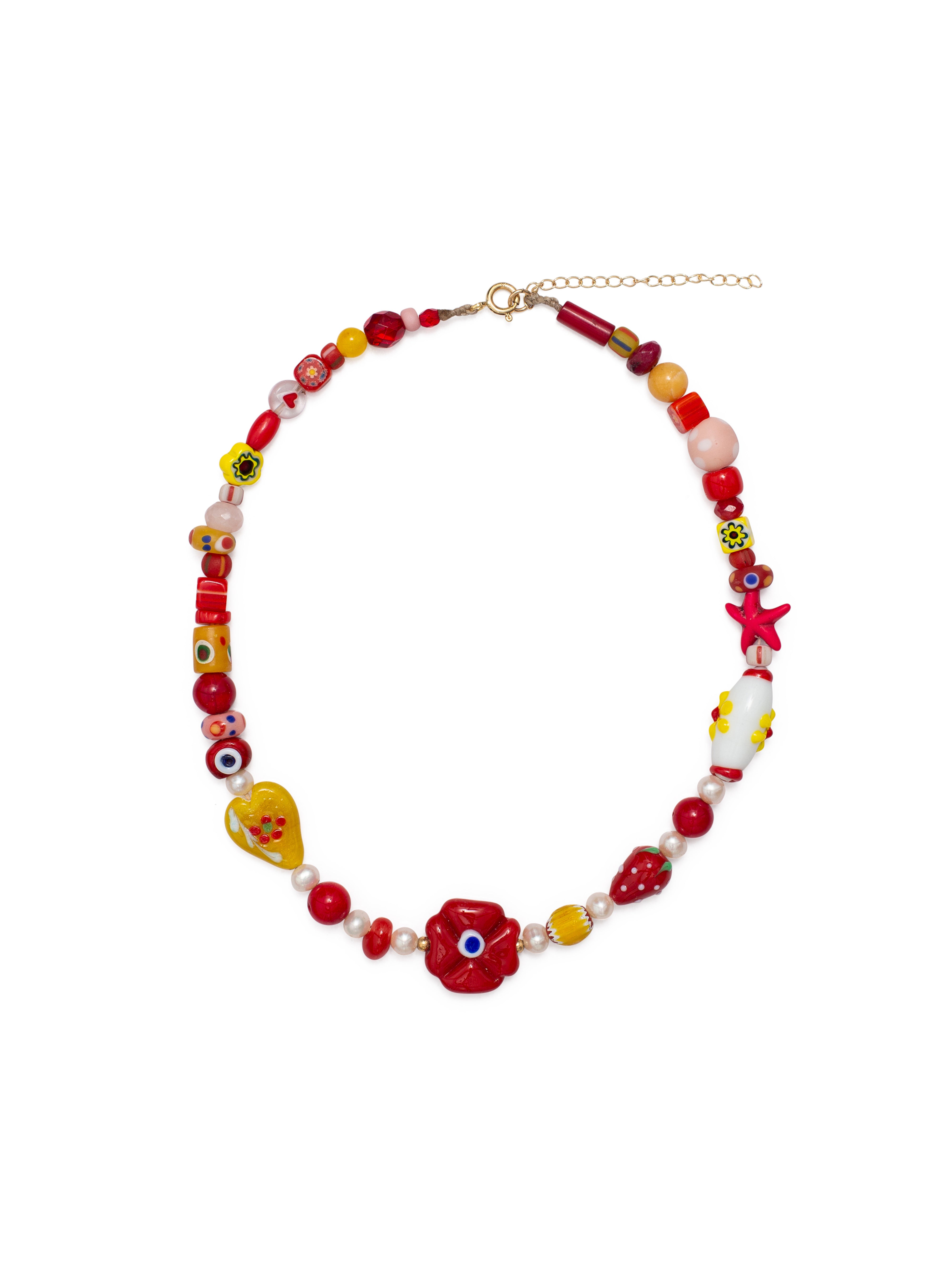 Flower Necklace SACK S Fashion Israel flower-necklace-sack-s-fashion-israel