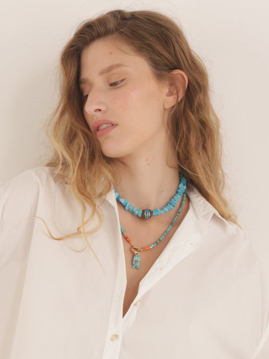Turquoise Tibet Necklace