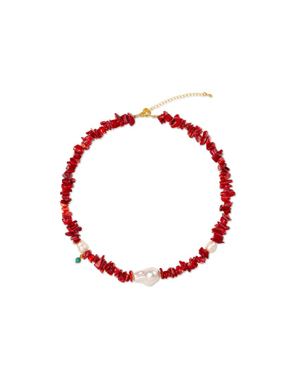 Red Coral Necklace