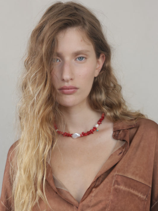 Red Coral Necklace