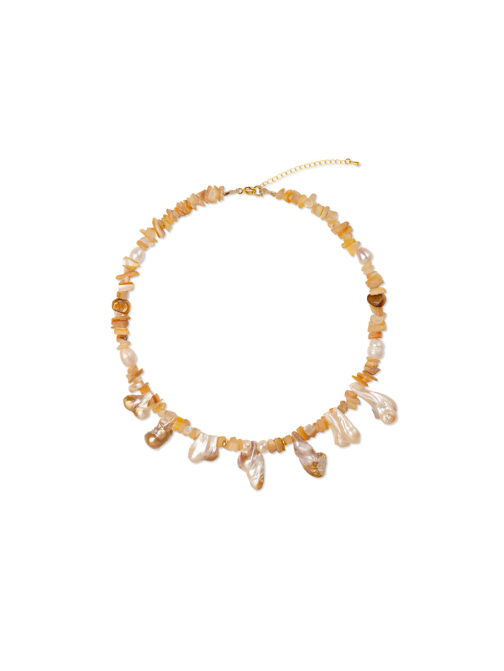 Pearl Pieces Necklace