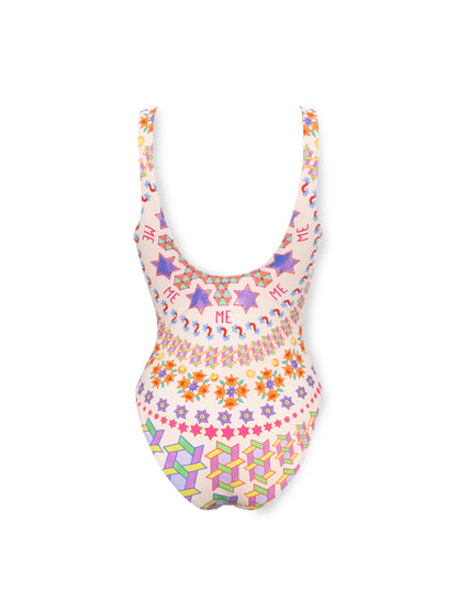 טסה בגד ים מודפס