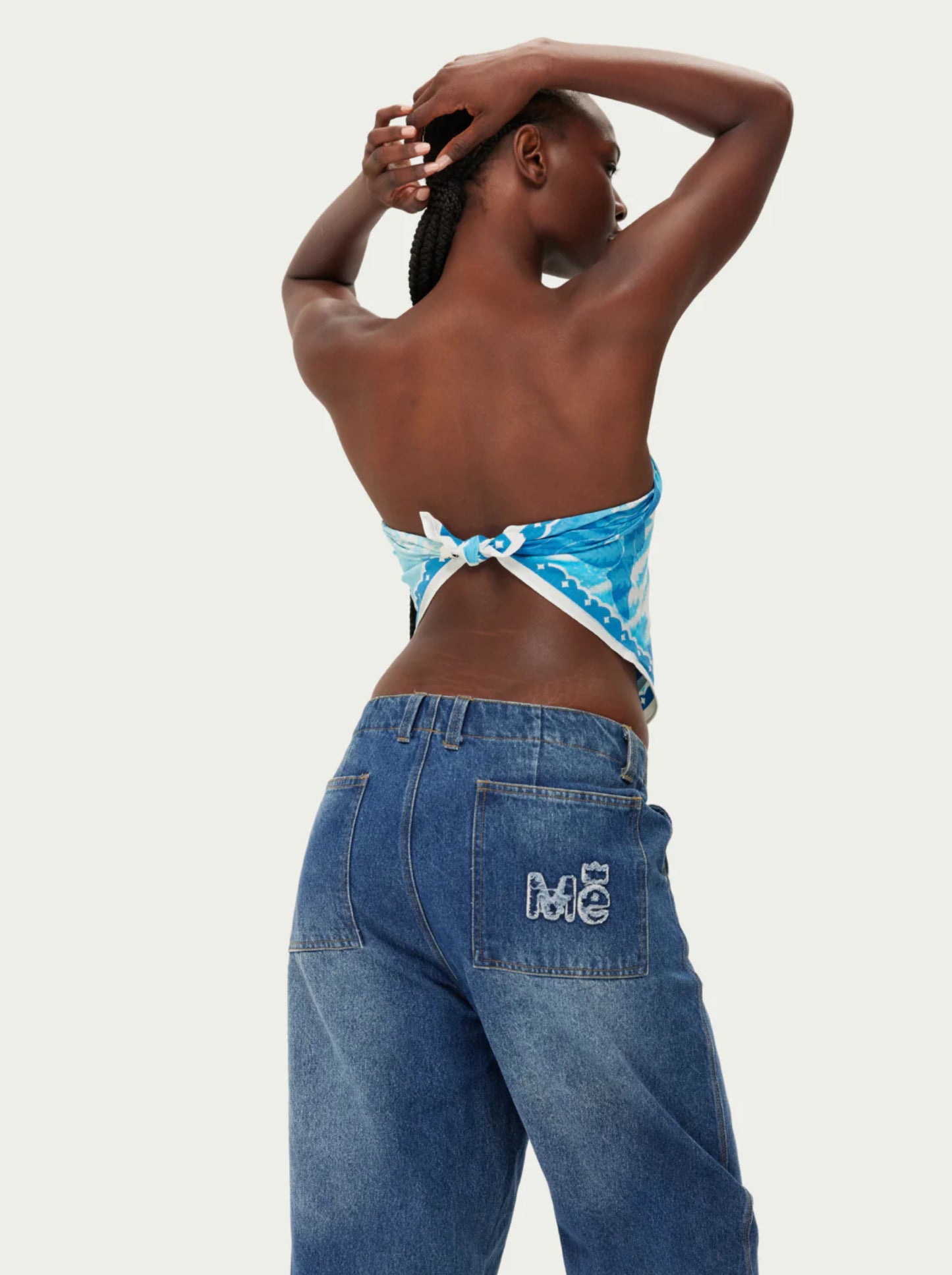 Sara Viscose Linen Headkerchief