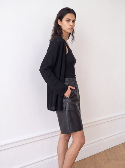 Cardigan overlay