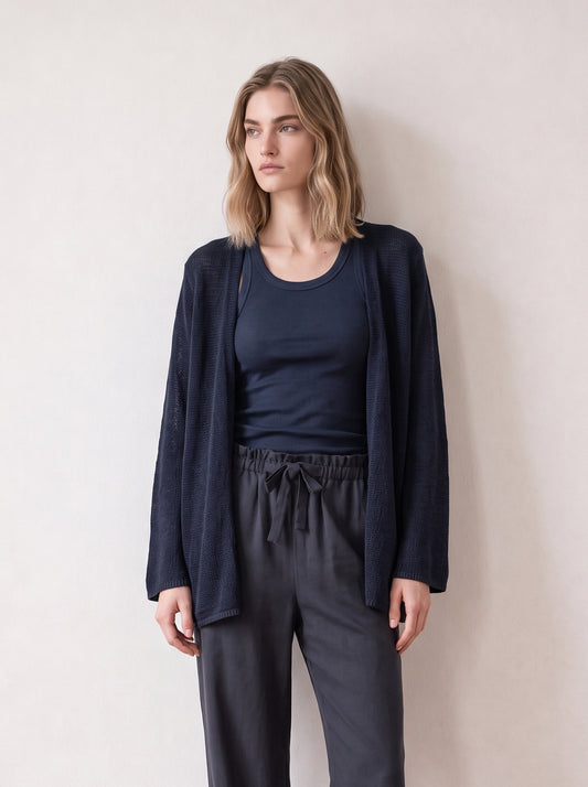 Cardigan overlay