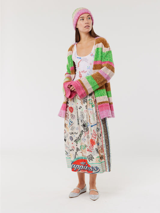 Estelle Fringe Knots Cardigan