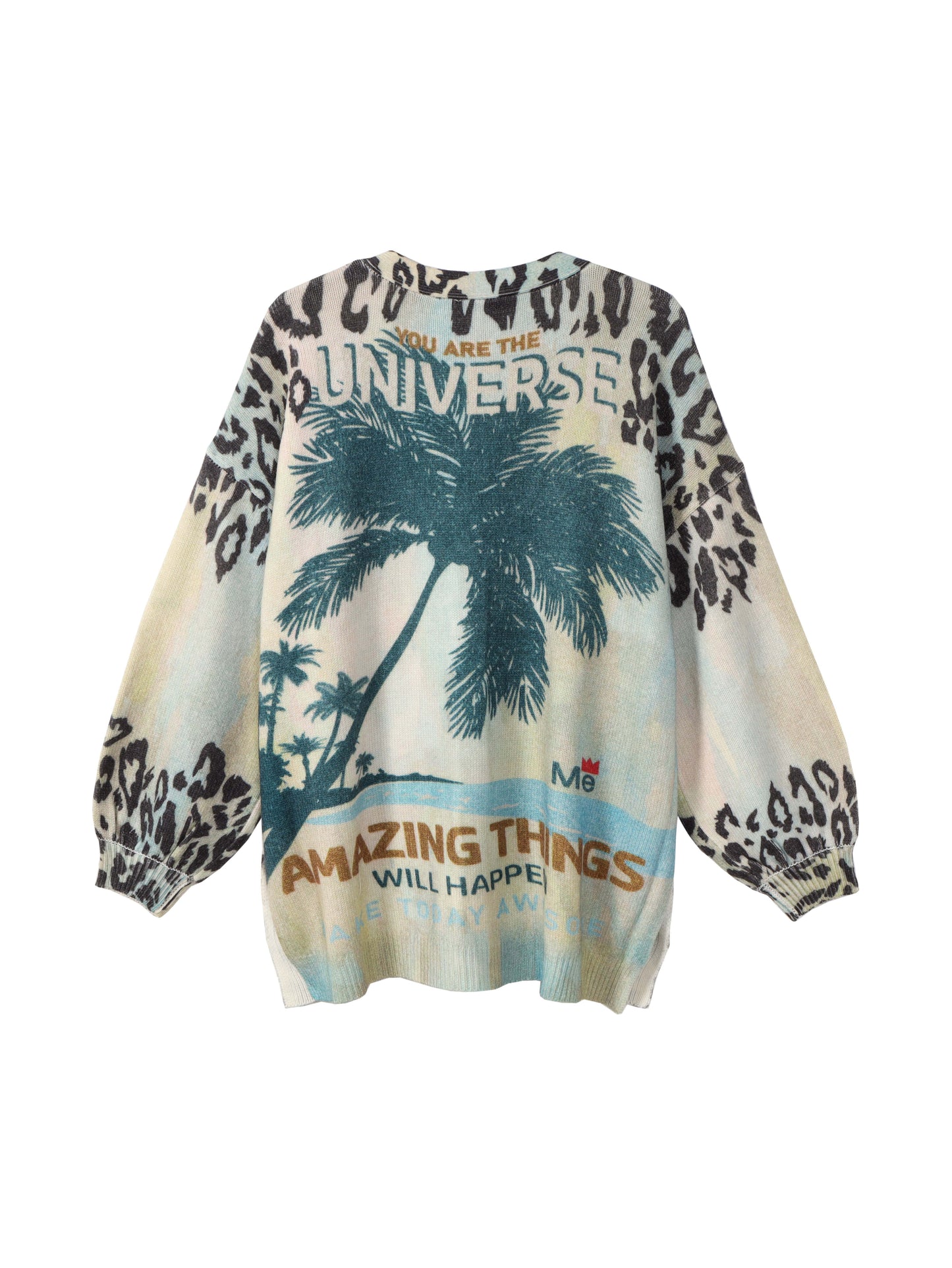 Liv Long Printed Cardigan