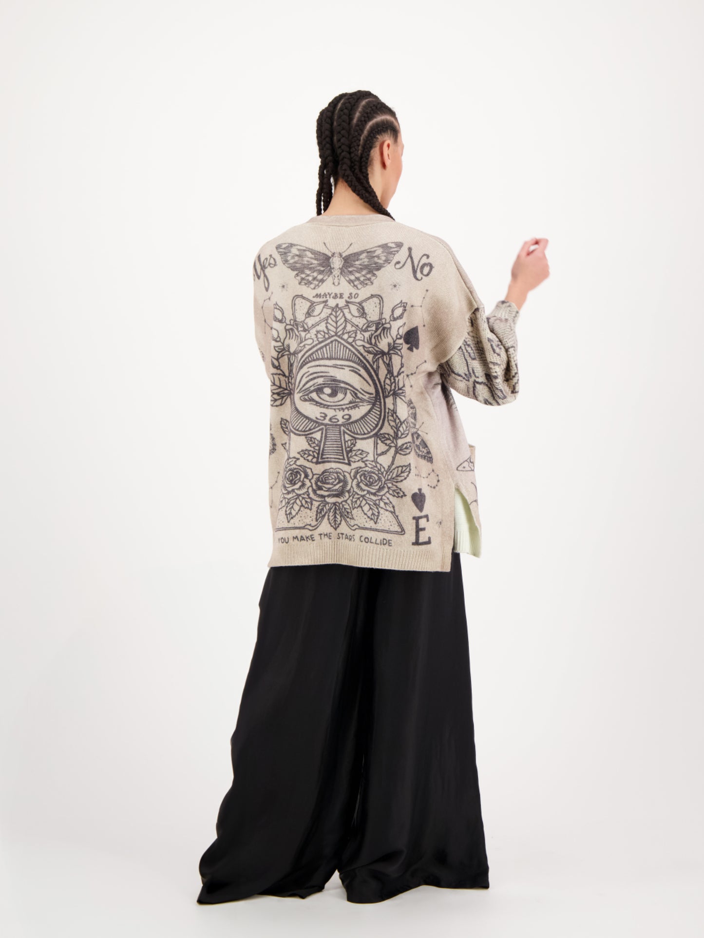 Liv Long Printed Cardigan