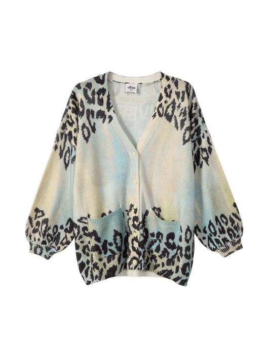 Liv Long Printed Cardigan