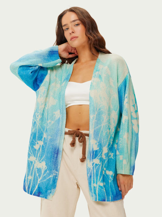 מיקונוס קרדיגן מודפס