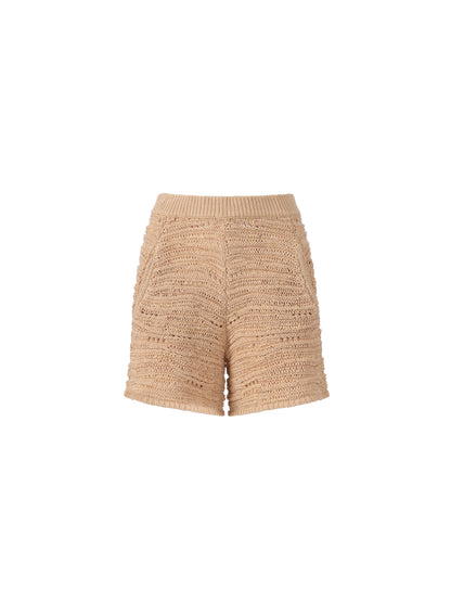 Knitted Short Rubber Pants