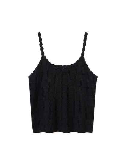 Lurex Knit Tank Top