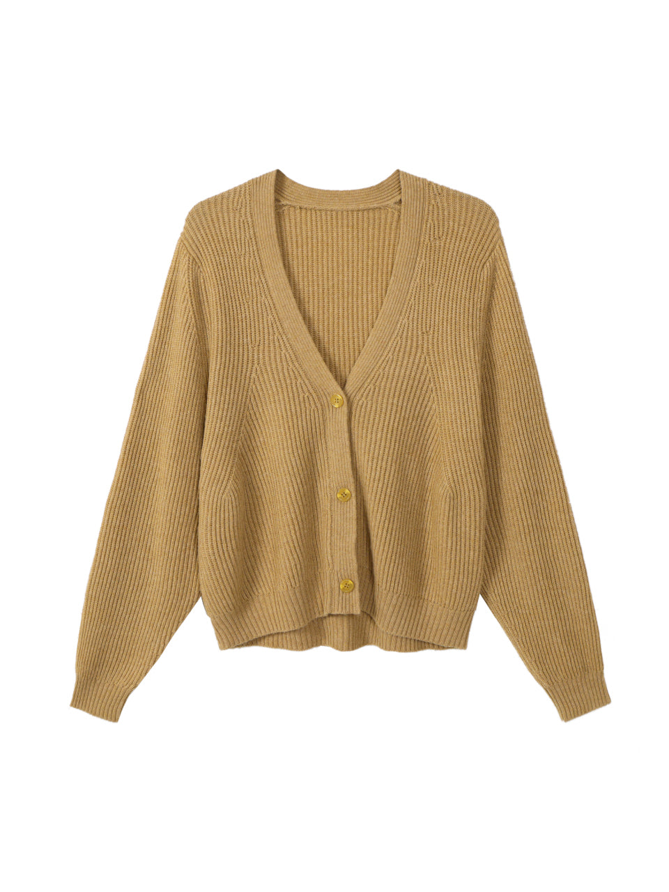 Buttoned knit cardigan