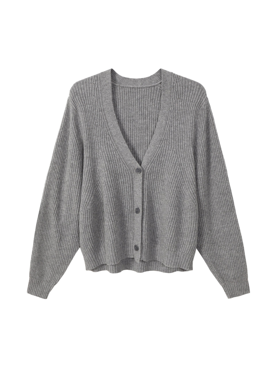 Buttoned knit cardigan