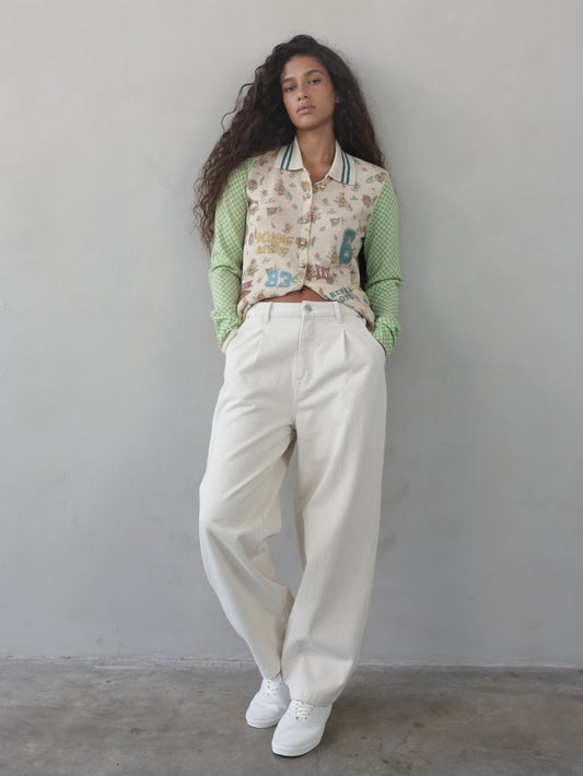 Serenity Button Shirt Knit