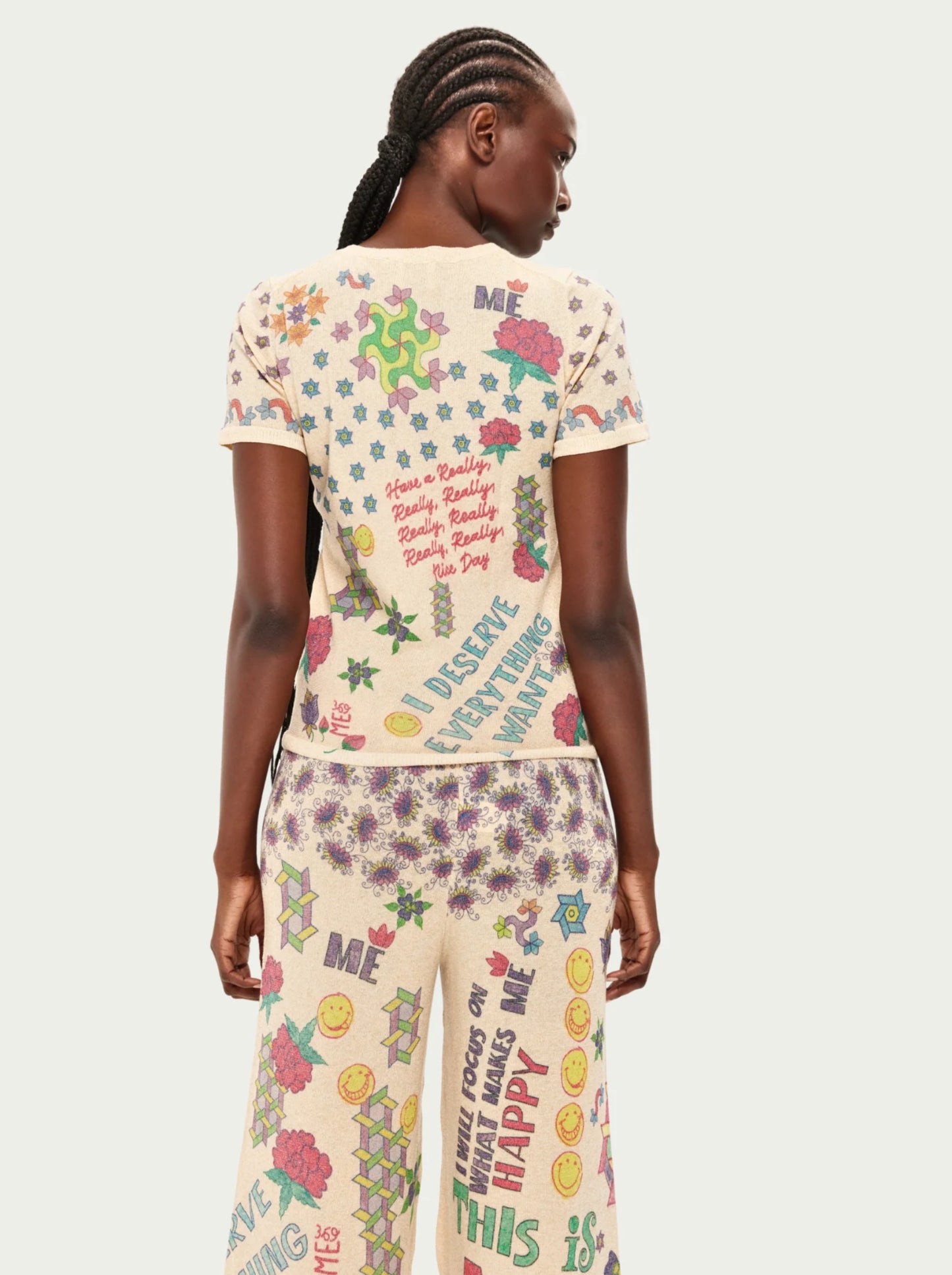 Michelle Wide Leg Knit Pants