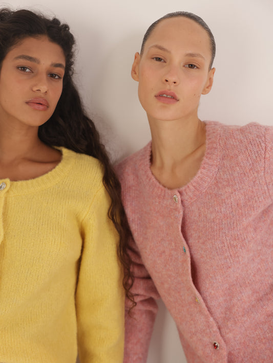 Knit cardigan