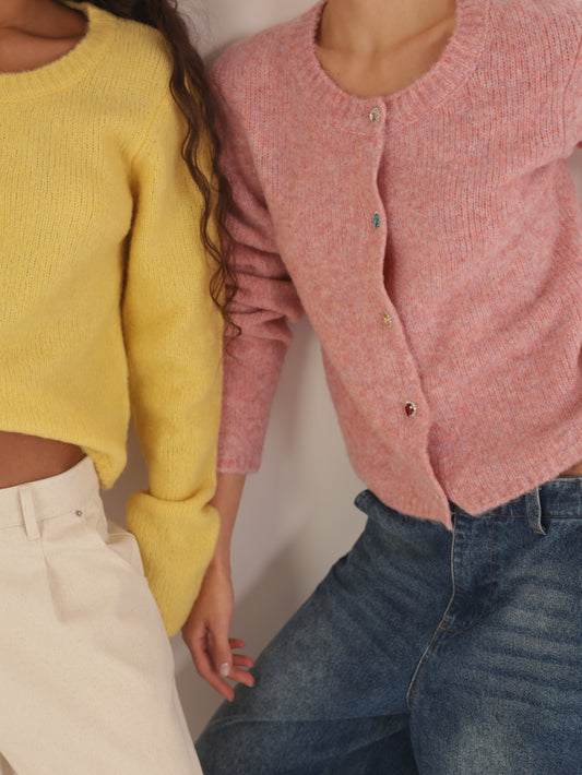 Knit cardigan