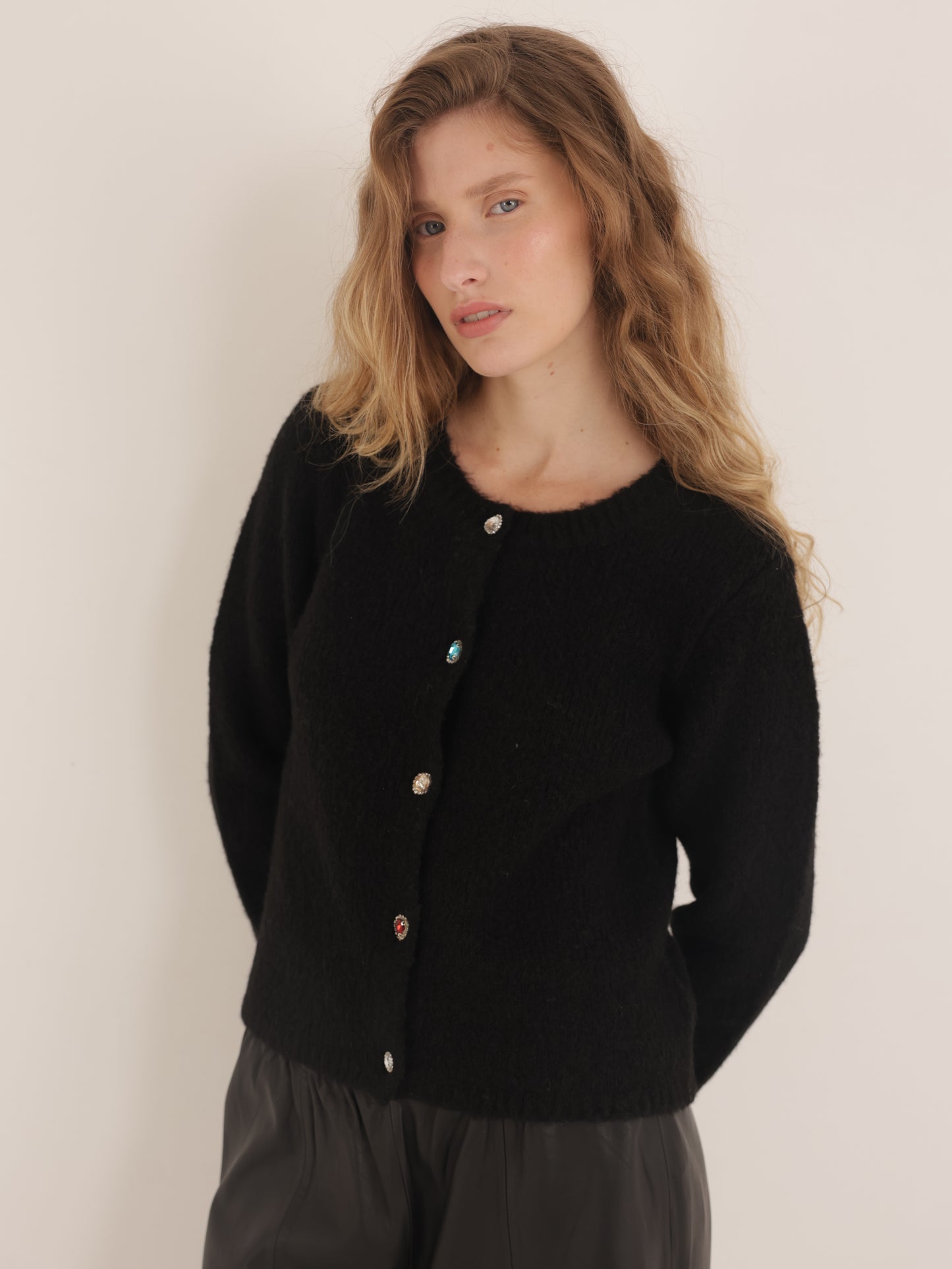 Knit cardigan