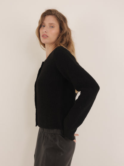 Knit cardigan