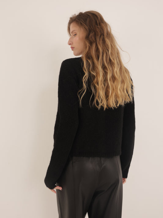 Knit cardigan