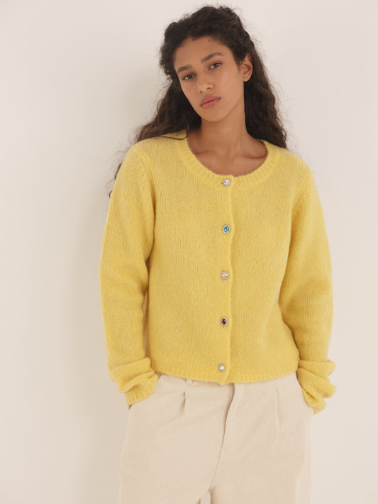 Knit cardigan