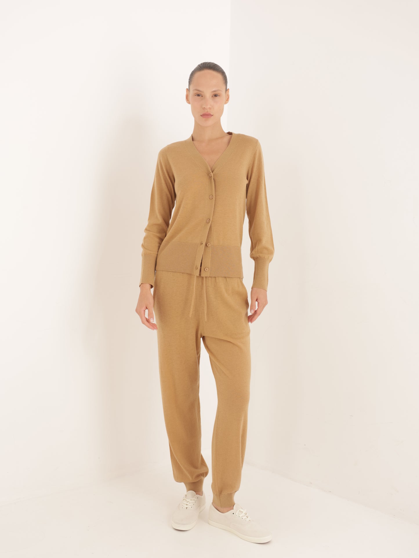 Knit jogger pants