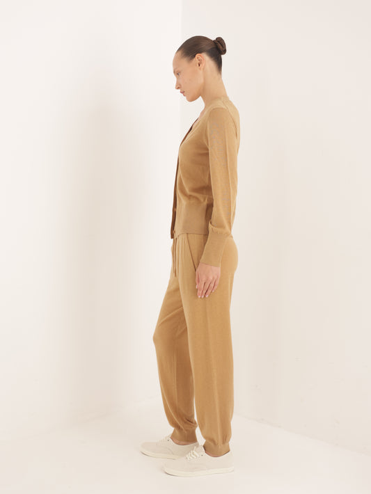Knit jogger pants