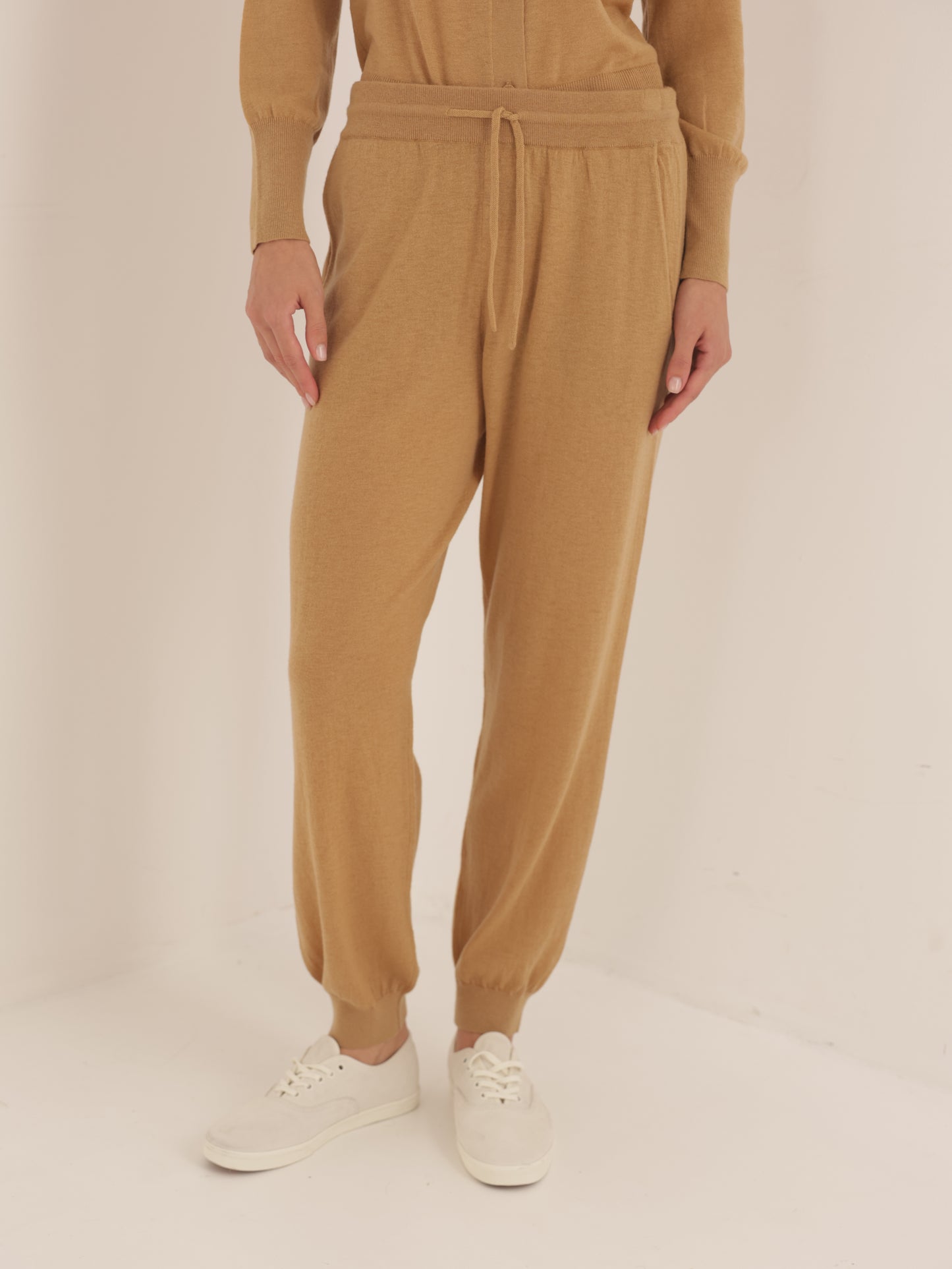 Knit jogger pants