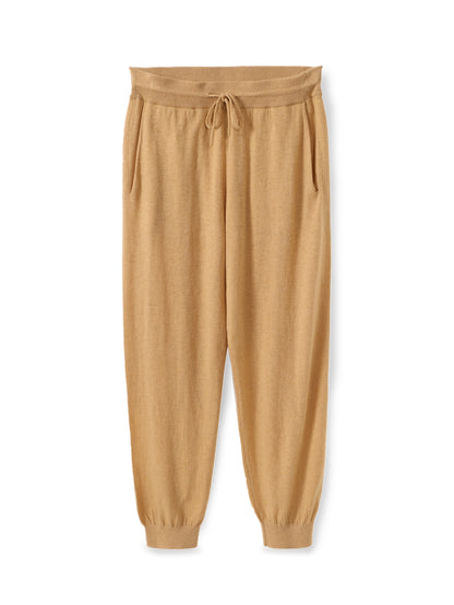 Knit jogger pants