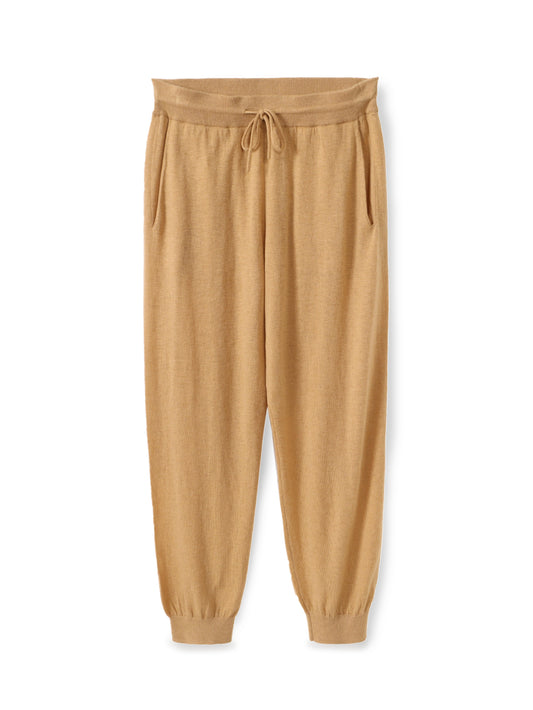 Knit jogger pants